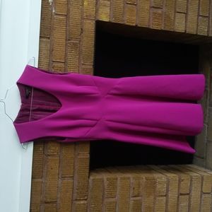 Nanette Lepore Hot Pink Scuba Dress